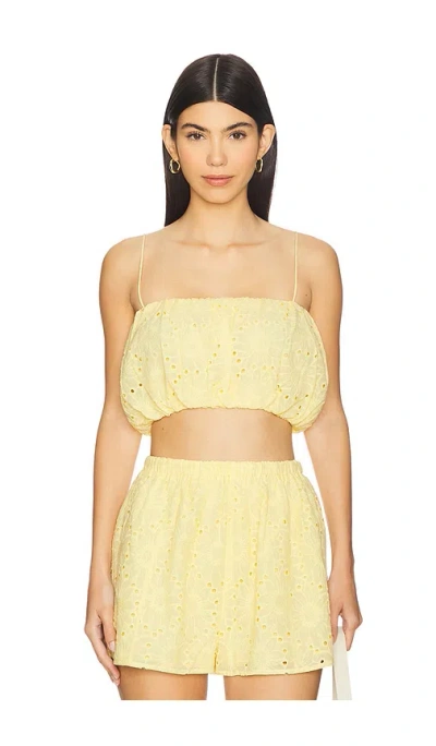 Lovers & Friends Josie Top In Yellow