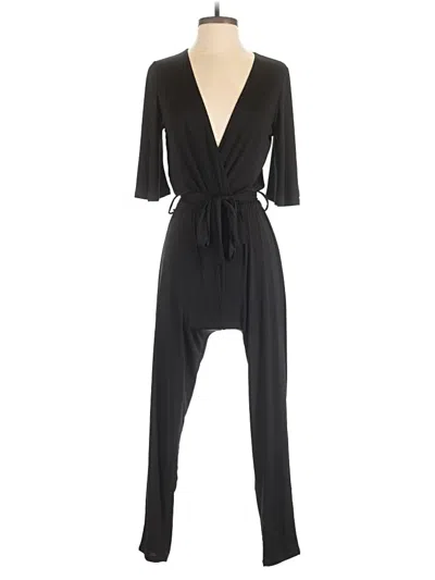 Pre-owned Lovers & Friends Jumpsuit In Black