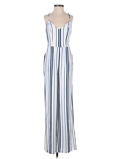 Pre-owned Lovers & Friends Jumpsuit In Blue