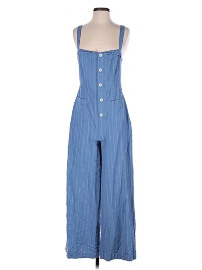 Pre-owned Lovers & Friends Jumpsuit In Blue