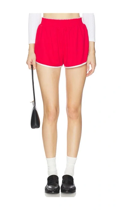 Lovers & Friends Karolyn Short In Red
