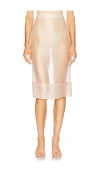 Lovers & Friends Kelsie Sheer Midi Skirt