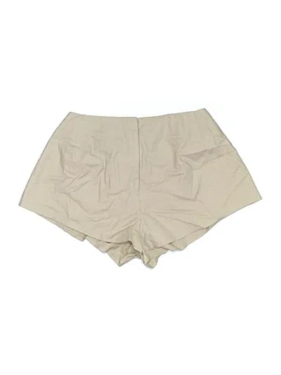 Pre-owned Lovers & Friends Khaki Shorts In Tan