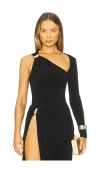 Lovers & Friends Lacey Bodysuit In Black