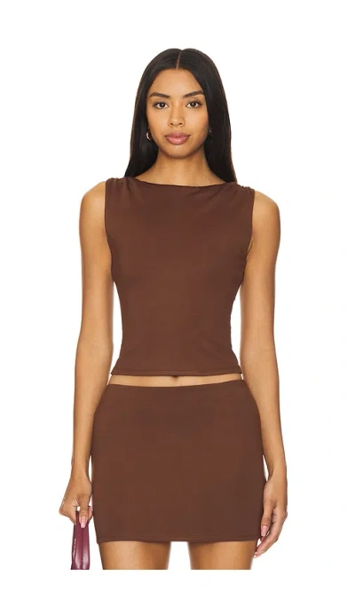Lovers & Friends Lainey Top In Brown