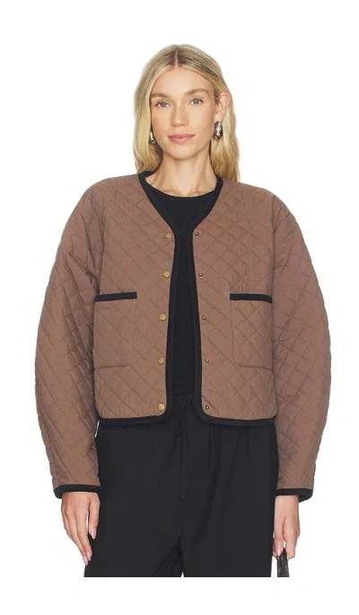 Lovers & Friends Lara Jacket In Brown