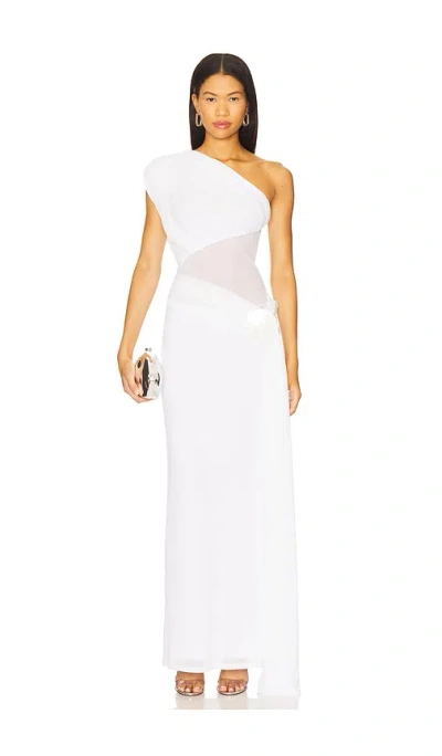 Lovers & Friends Lea Gown In White