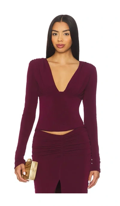 Lovers & Friends Leighton Top In Purple