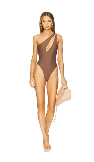 Lovers & Friends Level Up One Piece In Brown