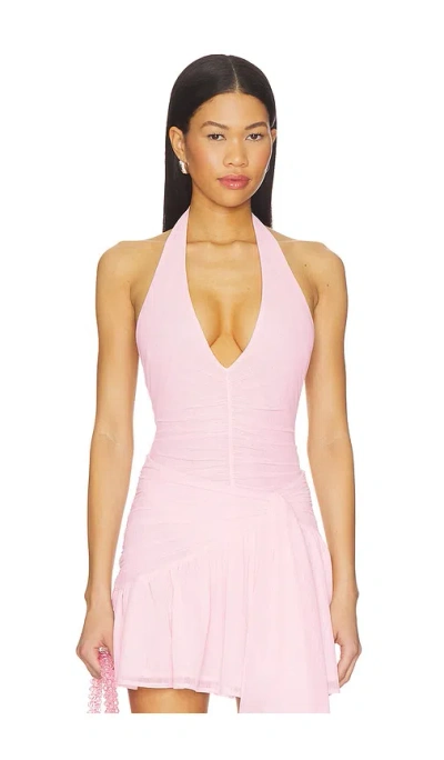 Lovers & Friends Lilah Bodysuit In Pink