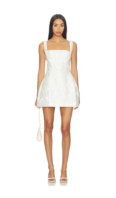 Lovers & Friends Liza Mini Dress In White