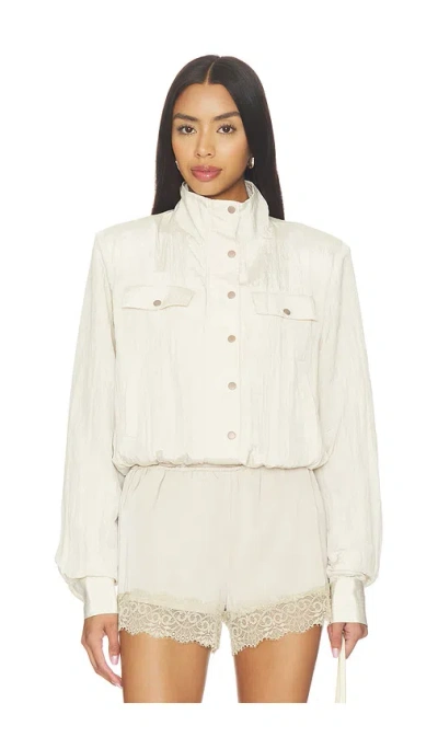 Lovers & Friends Logan Jacket In Neutral