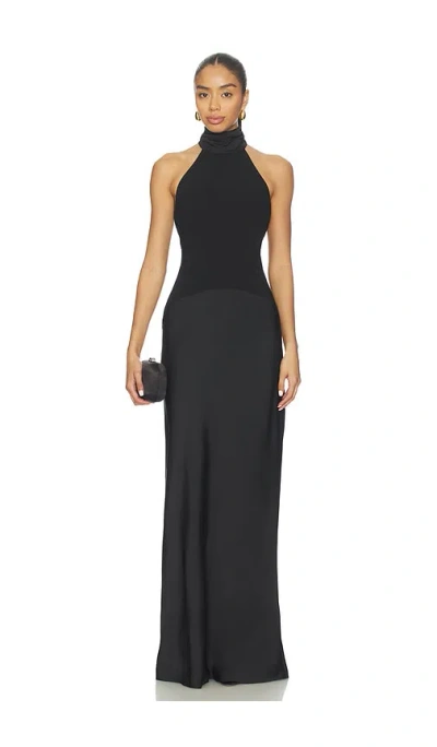 Lovers & Friends Lola Gown In Black