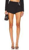 Lovers & Friends Lorelei Short In Black