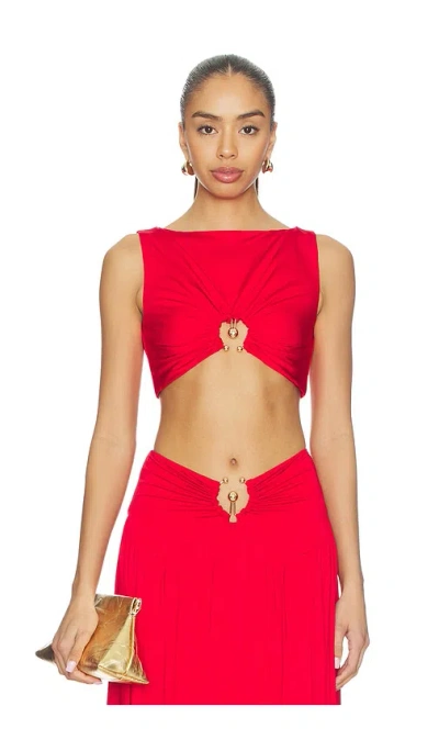 Lovers & Friends Lotte Top In Red