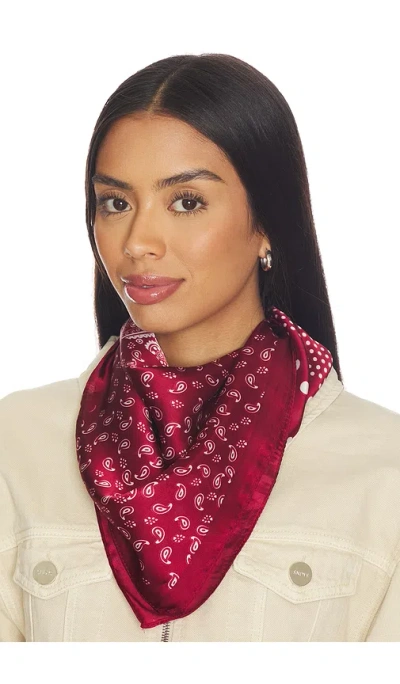 Lovers & Friends Lucia Scarf In Red