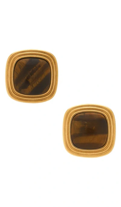 Lovers & Friends Luciana Earrings In Brown
