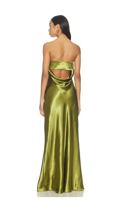 Lovers & Friends Lucy Gown In Green