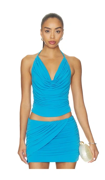 Lovers & Friends Lupa Top In Blue