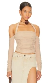 Lovers & Friends Lylah Top In Buff Beige