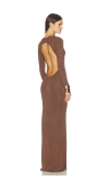 Lovers & Friends Maize Maxi Dress In Brown