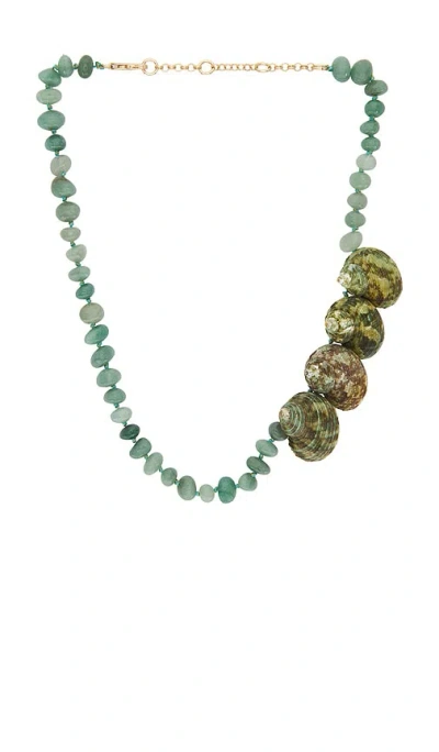 Lovers & Friends Maleah Beaded Necklace In Green