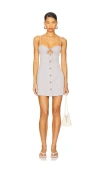 Lovers & Friends Margo Mini Dress In Gray