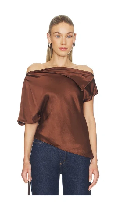 Lovers & Friends Margo Top In Brown