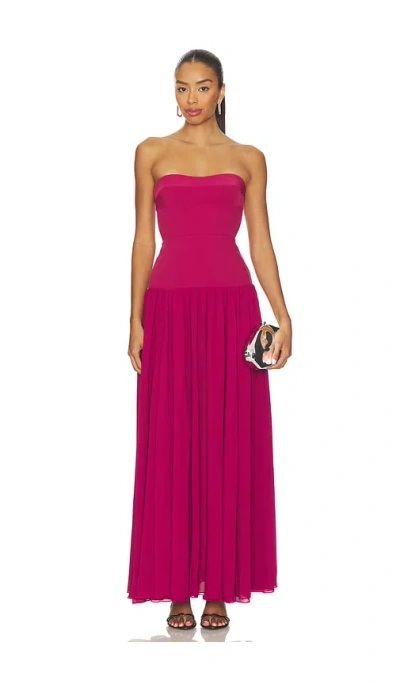 Lovers & Friends Margot Gown In Purple