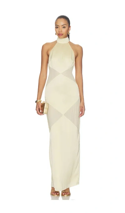 Lovers & Friends Mariella Gown In Yellow