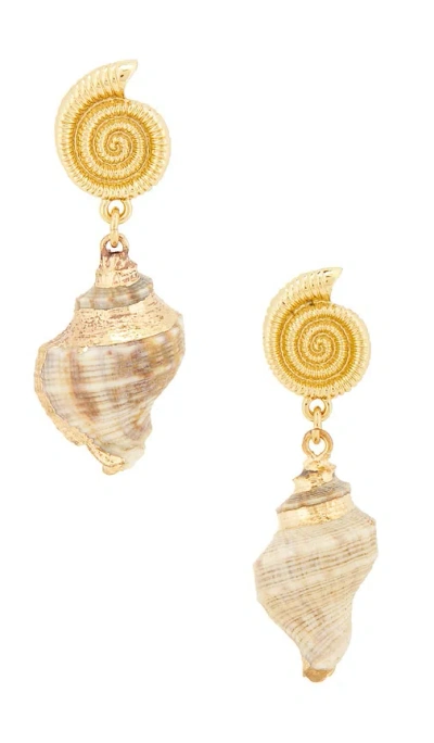 Lovers & Friends Marina Earring In Gold