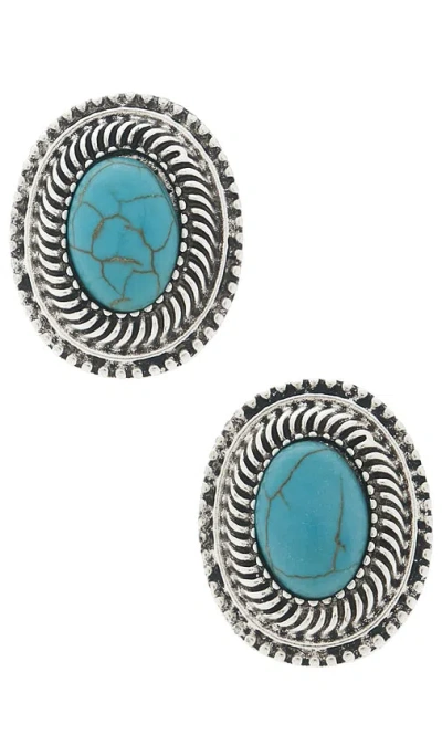 Lovers & Friends Mave Earring In Blue