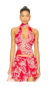 Lovers & Friends Mayci Top In Red