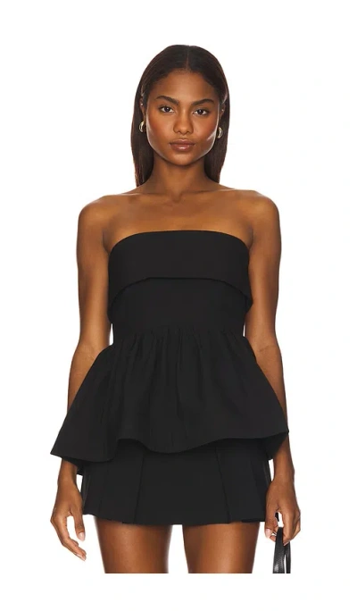 Lovers & Friends Melodie Top In Black