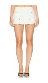 Lovers & Friends Micah Skort In White