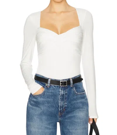 Lovers & Friends Mikka Bodysuit In White