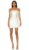Lovers & Friends Moira Mini Dress In White