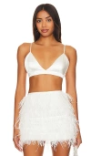 Lovers & Friends Moira Top In White