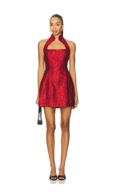 Lovers & Friends Molli Mini Dress In Red