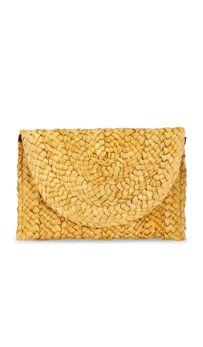 Lovers & Friends Nicole Clutch In Yellow