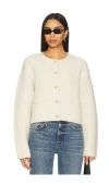 Lovers & Friends Olina Knit Jacket In White