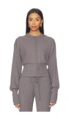 Lovers & Friends Olivia Top In Gray