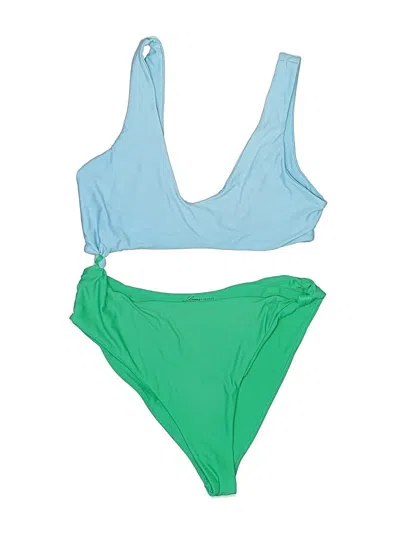 Pre-owned Lovers & Friends One Piece Swimsuit In Blue