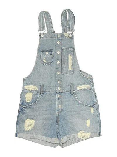 Pre-owned Lovers & Friends Overall Shorts In Blue