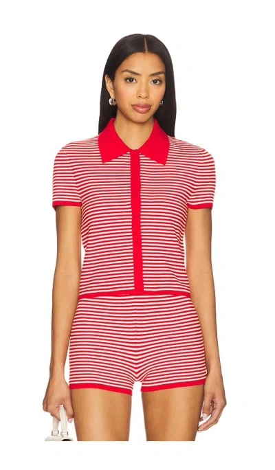 Lovers & Friends Parker Knit Top In Pink
