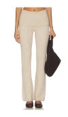 Lovers & Friends Paulina Lounge Knit Pant In Neutral