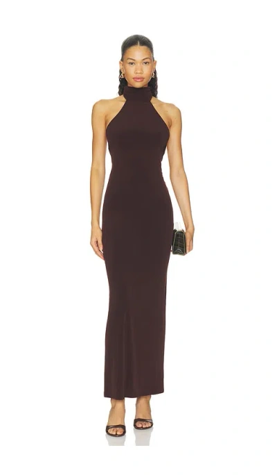 Lovers & Friends Periel Maxi Dress In Brown