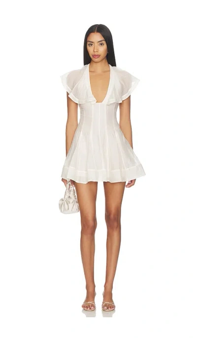 Lovers & Friends Poppy Mini Dress In White