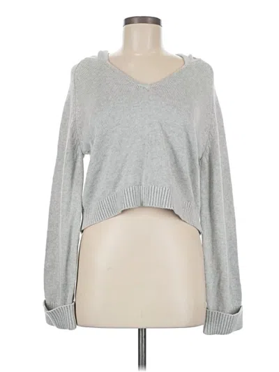 Pre-owned Lovers & Friends Pullover Sweater In Gray