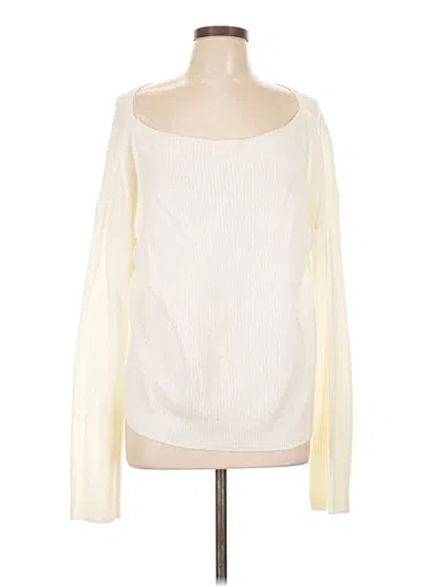 Pre-owned Lovers & Friends Pullover Sweater In Ivory